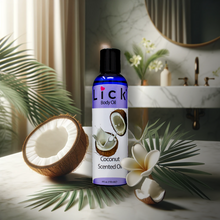 Load image into Gallery viewer, Coconut Scented Body Oil