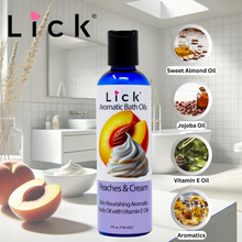 Load image into Gallery viewer, Peaches and Cream Aromatic Bath Oil