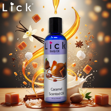 Load image into Gallery viewer, Lick Caramel Scented Body Oil