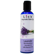 Load image into Gallery viewer, Lick Lavender Bath Oil - bottle front view