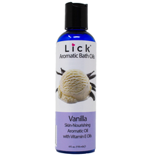 Load image into Gallery viewer, Lick Vanilla Bath Oil - bottle front view