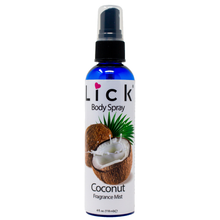 Load image into Gallery viewer, Lick Coconut Body Spray - bottle front view