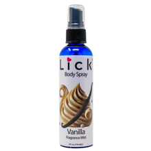 Load image into Gallery viewer, Lick Vanilla Body Spray - bottle front view