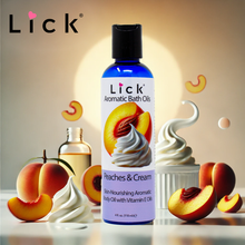 Load image into Gallery viewer, Peaches and Cream Aromatic Bath Oil