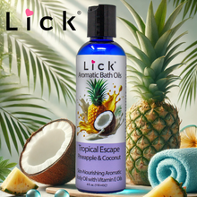 Load image into Gallery viewer, Tropic Escape - Pineapple and Coconut Aromatic Bath Oil