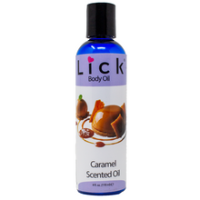 Load image into Gallery viewer, Lick Caramel Scented Body Oil