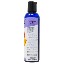 Load image into Gallery viewer, Lick Peach Scented Body Oil - back label