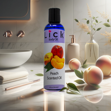 Load image into Gallery viewer, Peach Scented Body Oil