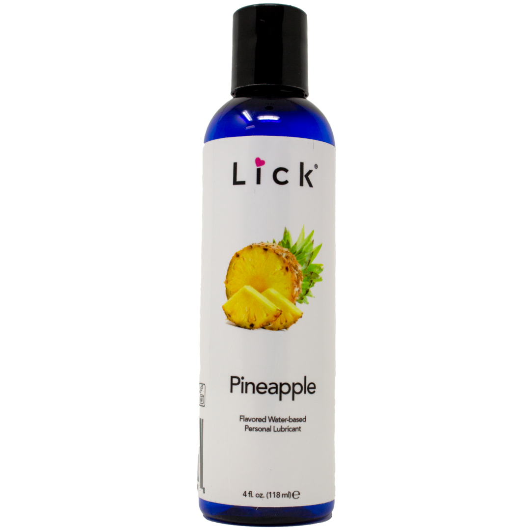 Lick Pineapple Flavored Personal Lubricant  Lickgoods.com