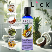 Load image into Gallery viewer, Tropic Escape - Pineapple and Coconut Aromatic Bath Oil