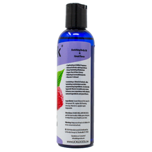 Load image into Gallery viewer, Lick Raspberry Scented Body Oil - back label