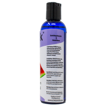 Load image into Gallery viewer, Lick Watermelon Scented Body Oil - back label