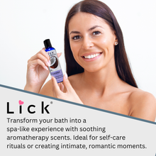 Load image into Gallery viewer, Lick Coconut Aromatic Bath Oil - product photo 3