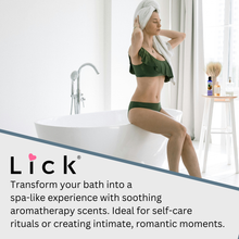 Load image into Gallery viewer, Lick Cookies and Cream Aromatic Bath Oil - product photo 6