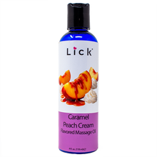 Load image into Gallery viewer, Caramel Peach Cream Massage Oil
