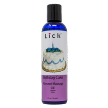 Load image into Gallery viewer, Birthday Cake Flavored Massage Oil