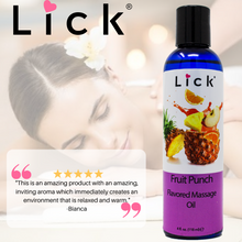Load image into Gallery viewer, Fruit Punch Flavored Massage Oil