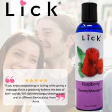 Load image into Gallery viewer, Raspberry Flavored Massage Oil