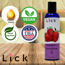 Load image into Gallery viewer, Strawberry Flavored Massage Oil