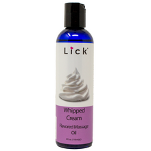 Load image into Gallery viewer, Whipped Cream Flavored Massage Oil
