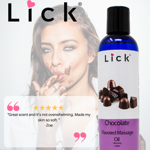 Load image into Gallery viewer, Lick Chocolate Flavored Massage Oil - product photo 3