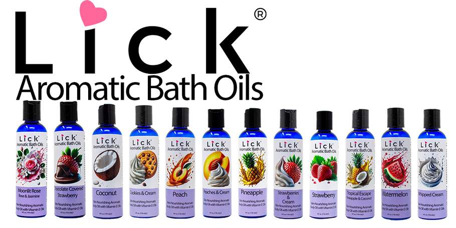 Introducing Lick Aromatic Bath Oils