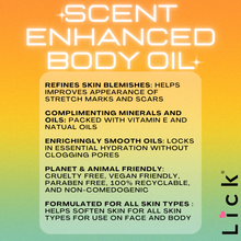 Load image into Gallery viewer, Lick Rose &amp; Jasmine Scented Body Oil
