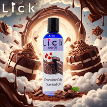 Load image into Gallery viewer, Lick Chocolate Cake Scented Body Oil
