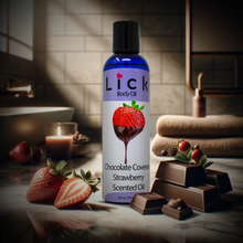 Load image into Gallery viewer, Chocolate Covered Strawberry Scented Body Oil
