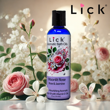 Load image into Gallery viewer, Moonlit Rose - Rose and Jasmine Aromatic Bath Oil
