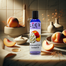 Load image into Gallery viewer, Peaches and Cream Scented Body Oil
