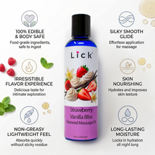 Load image into Gallery viewer, Strawberry Vanilla Bliss Massage Oil
