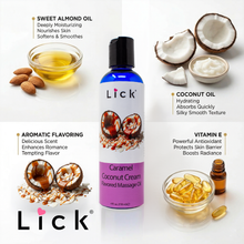 Load image into Gallery viewer, Caramel Coconut Cream Massage Oil
