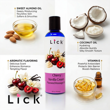 Load image into Gallery viewer, Cherry Vanilla Cream Massage Oil

