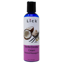 Load image into Gallery viewer, Vanilla Coconut Cream Massage Oil
