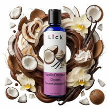 Load image into Gallery viewer, Vanilla Coconut Cream Massage Oil
