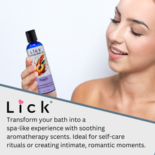 Load image into Gallery viewer, Lick Peach Aromatic Bath Oil - product photo 4
