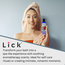 Load image into Gallery viewer, Lick Strawberry Cream Aromatic Bath Oil - product photo 3
