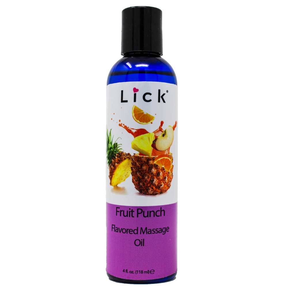 Fruit Punch Flavored Massage Oil