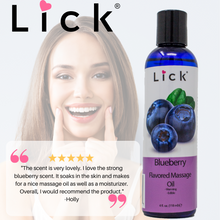 Load image into Gallery viewer, Blueberry Flavored Massage Oil
