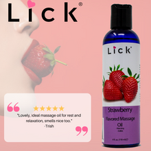Load image into Gallery viewer, Strawberry Flavored Massage Oil
