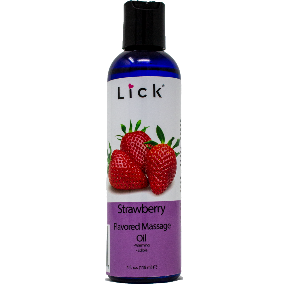 Strawberry Flavored Massage Oil