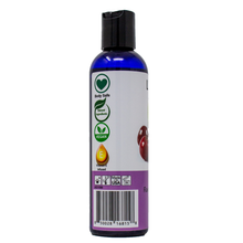 Load image into Gallery viewer, Lick Cherry Flavored Massage Oil - back label
