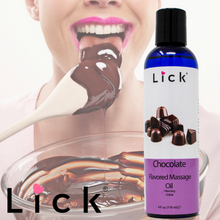 Load image into Gallery viewer, Lick Chocolate Flavored Massage Oil - product photo 5
