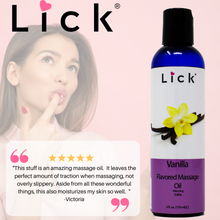Load image into Gallery viewer, Lick Vanilla Flavored Massage Oil - product photo 4
