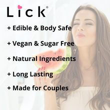 Load image into Gallery viewer, Lick Watermelon Flavored Massage Oil - product photo 4
